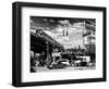 Urban Scene, Coney Island Av and Subway Station, Brooklyn, Ny, US, White Frame-Philippe Hugonnard-Framed Art Print