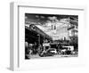 Urban Scene, Coney Island Av and Subway Station, Brooklyn, Ny, US, White Frame-Philippe Hugonnard-Framed Art Print