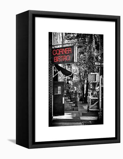 Urban Scene, Corner Bistro, Meatpacking and West Village, Manhattan, New York-Philippe Hugonnard-Framed Stretched Canvas