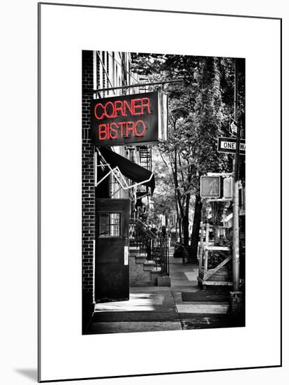 Urban Scene, Corner Bistro, Meatpacking and West Village, Manhattan, New York-Philippe Hugonnard-Mounted Premium Photographic Print