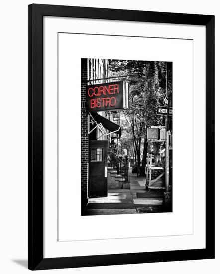 Urban Scene, Corner Bistro, Meatpacking and West Village, Manhattan, New York-Philippe Hugonnard-Framed Photographic Print