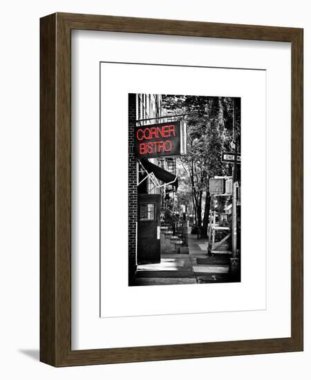 Urban Scene, Corner Bistro, Meatpacking and West Village, Manhattan, New York-Philippe Hugonnard-Framed Photographic Print