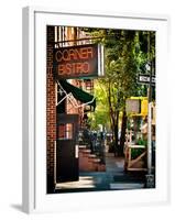 Urban Scene, Corner Bistro, Meatpacking and West Village, Manhattan, New York-Philippe Hugonnard-Framed Premium Photographic Print