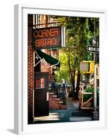 Urban Scene, Corner Bistro, Meatpacking and West Village, Manhattan, New York-Philippe Hugonnard-Framed Premium Photographic Print