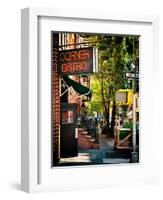 Urban Scene, Corner Bistro, Meatpacking and West Village, Manhattan, New York-Philippe Hugonnard-Framed Photographic Print