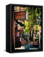 Urban Scene, Corner Bistro, Meatpacking and West Village, Manhattan, New York-Philippe Hugonnard-Framed Stretched Canvas