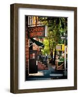 Urban Scene, Corner Bistro, Meatpacking and West Village, Manhattan, New York-Philippe Hugonnard-Framed Art Print