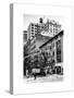 Urban Scene Downtown Manhattan in Winter-Philippe Hugonnard-Stretched Canvas