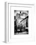 Urban Scene Downtown Manhattan in Winter-Philippe Hugonnard-Framed Art Print