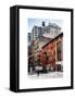 Urban Scene Downtown Manhattan in Winter-Philippe Hugonnard-Framed Stretched Canvas