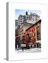 Urban Scene Downtown Manhattan in Winter-Philippe Hugonnard-Stretched Canvas