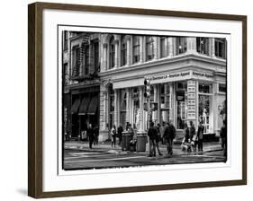 Urban Scene in Broadway - Manhattan - New York City - United States - USA-Philippe Hugonnard-Framed Photographic Print