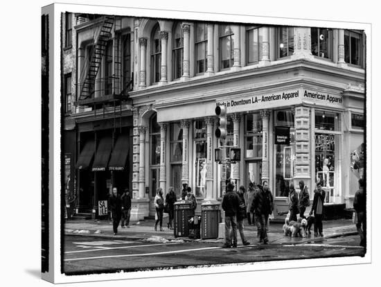 Urban Scene in Broadway - Manhattan - New York City - United States - USA-Philippe Hugonnard-Stretched Canvas