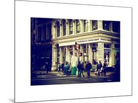 Urban Scene in Broadway - Manhattan - New York City - United States - USA-Philippe Hugonnard-Mounted Art Print