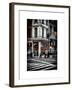 Urban Scene in Broadway - Manhattan - New York City - United States-Philippe Hugonnard-Framed Art Print