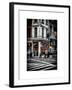 Urban Scene in Broadway - Manhattan - New York City - United States-Philippe Hugonnard-Framed Art Print