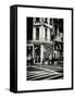 Urban Scene in Broadway - Manhattan - New York City - United States-Philippe Hugonnard-Framed Stretched Canvas