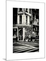 Urban Scene in Broadway - Manhattan - New York City - United States-Philippe Hugonnard-Mounted Art Print