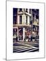 Urban Scene in Broadway - Manhattan - New York City - United States-Philippe Hugonnard-Mounted Art Print