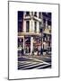 Urban Scene in Broadway - Manhattan - New York City - United States-Philippe Hugonnard-Mounted Art Print