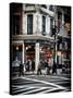 Urban Scene in Broadway - NYC Crosswalk - Manhattan - New York City - United States - USA-Philippe Hugonnard-Stretched Canvas