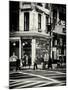 Urban Scene in Broadway - NYC Crosswalk - Manhattan - New York City - United States-Philippe Hugonnard-Mounted Photographic Print