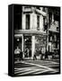 Urban Scene in Broadway - NYC Crosswalk - Manhattan - New York City - United States-Philippe Hugonnard-Framed Stretched Canvas