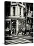 Urban Scene in Broadway - NYC Crosswalk - Manhattan - New York City - United States-Philippe Hugonnard-Stretched Canvas