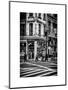 Urban Scene in Broadway - NYC Crosswalk - Manhattan - New York City - United States-Philippe Hugonnard-Mounted Art Print