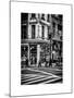 Urban Scene in Broadway - NYC Crosswalk - Manhattan - New York City - United States-Philippe Hugonnard-Mounted Art Print