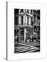 Urban Scene in Broadway - NYC Crosswalk - Manhattan - New York City - United States-Philippe Hugonnard-Stretched Canvas