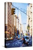 Urban Scene - In the Style of Oil Painting-Philippe Hugonnard-Stretched Canvas