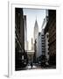 Urban Scene in Winter at Grand Central Terminal in New York City with the Chrysler Building-Philippe Hugonnard-Framed Photographic Print