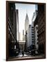 Urban Scene in Winter at Grand Central Terminal in New York City with the Chrysler Building-Philippe Hugonnard-Framed Photographic Print