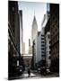 Urban Scene in Winter at Grand Central Terminal in New York City with the Chrysler Building-Philippe Hugonnard-Mounted Photographic Print