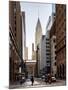 Urban Scene in Winter at Grand Central Terminal in New York City with the Chrysler Building-Philippe Hugonnard-Mounted Photographic Print