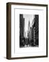 Urban Scene in Winter at Grand Central Terminal in New York City with the Chrysler Building-Philippe Hugonnard-Framed Art Print