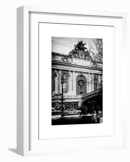 Urban Scene in Winter-Philippe Hugonnard-Framed Art Print