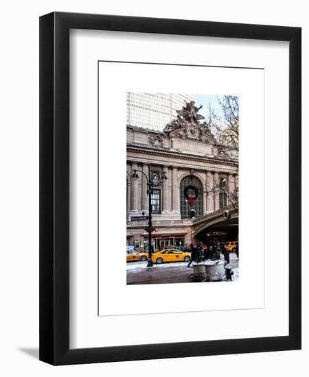 Urban Scene in Winter-Philippe Hugonnard-Framed Art Print