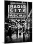 Urban Scene, Radio City Music Hall by Night, Manhattan, Times Square, New York, Classic-Philippe Hugonnard-Mounted Premium Photographic Print