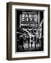 Urban Scene, Radio City Music Hall by Night, Manhattan, Times Square, New York, Classic-Philippe Hugonnard-Framed Premium Photographic Print