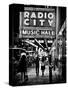 Urban Scene, Radio City Music Hall by Night, Manhattan, Times Square, New York, Classic-Philippe Hugonnard-Stretched Canvas