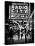 Urban Scene, Radio City Music Hall by Night, Manhattan, Times Square, New York, Classic-Philippe Hugonnard-Stretched Canvas