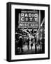 Urban Scene, Radio City Music Hall by Night, Manhattan, Times Square, New York, Classic-Philippe Hugonnard-Framed Photographic Print