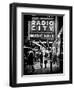 Urban Scene, Radio City Music Hall by Night, Manhattan, Times Square, New York, Classic-Philippe Hugonnard-Framed Photographic Print