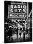 Urban Scene, Radio City Music Hall by Night, Manhattan, Times Square, New York, Classic-Philippe Hugonnard-Stretched Canvas