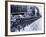 Urban Scene with NYC Citibike in Winter-Philippe Hugonnard-Framed Photographic Print