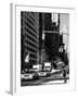 Urban Scene with the Empire State Building in Winter-Philippe Hugonnard-Framed Photographic Print