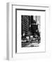 Urban Scene with the Empire State Building in Winter-Philippe Hugonnard-Framed Art Print