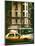 Urban Scene with Yellow Cab on the Upper West Side of Manhattan, NYC, Vintage Colors Photography-Philippe Hugonnard-Mounted Photographic Print